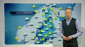 Sää: Sääennuste klo 7.00: 19.02.2018 07.00