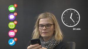 Yle Uutisluokka Triplet: Teknostressi voi vähentää työtehoa ja johtaa uupumukseen: 14.03.2018 08.14