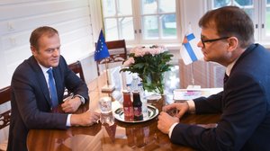 Yle Uutiset suora: Sipilän ja Eurooppa-neuvoston puheenjohtaja Tuskin tiedotustilaisuus: 14.03.2018 13.33