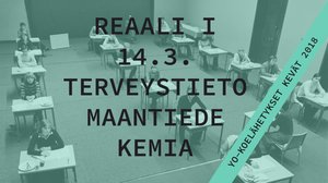 Abitreenit: Reaali I, yo-koelähetys, kevät 2018: 14.03.2018 19.40