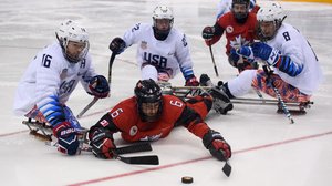 Korean paralympialaiset: Kelkkajääkiekko: 18.03.2018 07.09