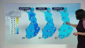 Sää: Sääennuste klo 18 (S): 27.03.2018 18.36
