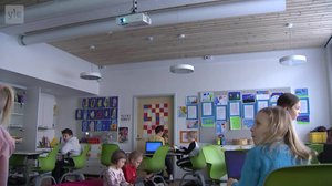 Yle Uutisluokka Triplet: Alakoulun oppilaat rauhoittuvat oikeanlaisella sisustuksella: 02.04.2018 18.26