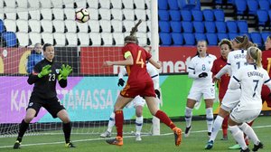 Jalkapallon naisten MM-karsinta: FIN - ESP: 06.04.2018 17.59