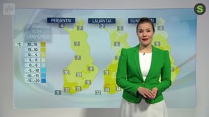 Sää: Sääennuste klo 18 (S): 12.04.2018 18.25