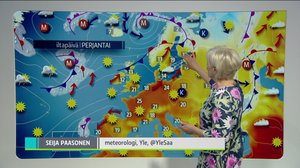 Sääennuste klo 7.00: 20.04.2018 09.24