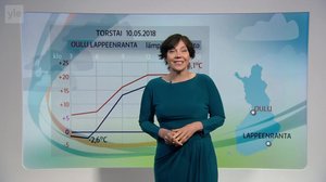 Sää: Sääennuste klo 18: 10.05.2018 19.05
