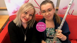 Huilisti Heta Aho ei esiinny ilman huulipunaa (S): 17.05.2018 11.11