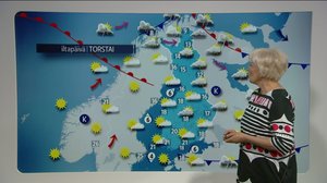 Sääennuste klo 7.00: 24.05.2018 07.00
