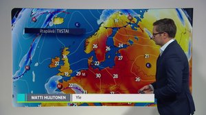 Sääennuste klo 18: 29.05.2018 18.33