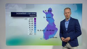 Sääennuste klo 18 (S): 30.05.2018 18.30