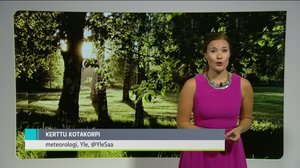 Sääennuste klo 7.00: 01.06.2018 07.15