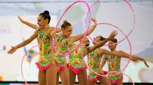 Rytmisen voimistelun EM: joukkueiden vanneohjelma: 01.06.2018 21.19