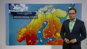 Sääennuste klo 18 (S): 02.06.2018 18.20