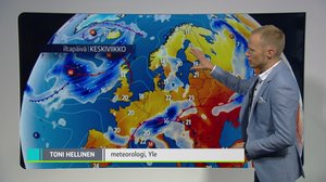 Sääennuste klo 18 (S): 13.06.2018 18.20