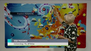 Säätiedotus klo 7.00: 15.06.2018 08.05