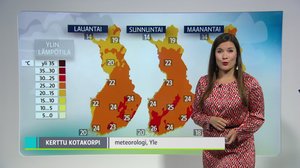 Säätiedotus klo 18: 15.06.2018 18.26