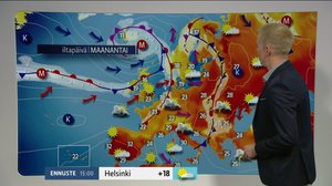 Sääennuste klo 7.00: 18.06.2018 07.22