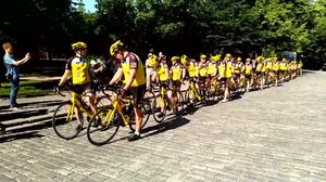 Lokalt live: Följ med då cyklisterna för Team Rynkeby startade från Åbo mot Paris: 28.06.2018 10.03