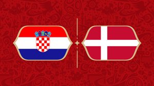 Neljännesvälierä: CRO - DEN: 02.07.2018 00.01