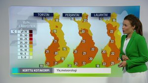 Sääennuste klo 18: 04.07.2018 18.55