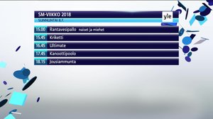 SM-viikko 2018: Vesipallo: 08.07.2018 15.00