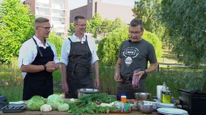 Samin grilli: possun sisäfilettä ja kaalia: 19.07.2018 09.21