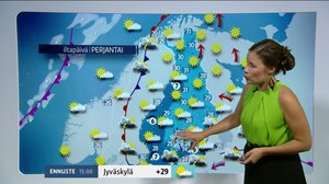 Sääennuste klo 9.00: 20.07.2018 09.21