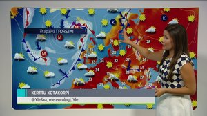 Sääennuste klo 7.00: 26.07.2018 07.32