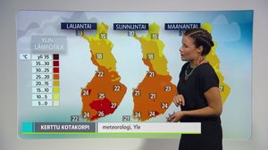 Sääennuste klo 18: 03.08.2018 18.36