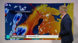 Sääennuste klo 18: 08.08.2018 18.30