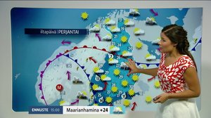 Sääennuste klo 7.00: 10.08.2018 07.23