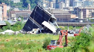 Siltaonnettomuuden pelastustyöt jatkuvat Genovassa: 16.08.2018 17.06