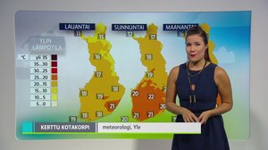 Sääennuste klo 1800 (S): 31.08.2018 18.47