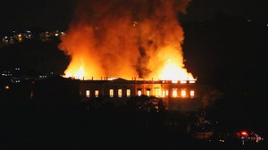 Tuli tuhosi Brasilian kansallismuseon : 04.09.2018 12.17