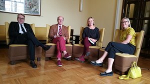 Svenska Yle live: Hur mår jämställdheten i riksdagen?: 18.09.2018 12.38