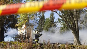 Tiedotustilaisuus: 1700-luvun puukirkko paloi Kiihtelysvaarassa: 23.09.2018 12.14