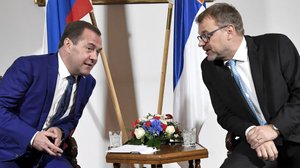 Suomen ja Venäjän pääministerit kertovat tapaamisestaan: 26.09.2018 18.19