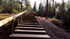 Lokalt live:Vi testar den nya motionstrappan i Söderkulla – Sibboborna har fått 170 pulshöjande steg : 28.09.2018 12.07