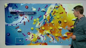 Sääennuste klo 7.00: 15.10.2018 07.34
