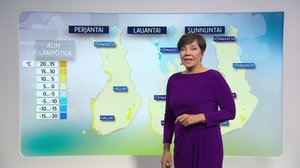 Sääennuste klo 18 (S): 18.10.2018 18.30