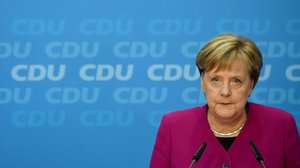 Angela Merkelin tiedotustilaisuus -  ei asetu enää ehdolle puoluejohtajaksi: 29.10.2018 14.53