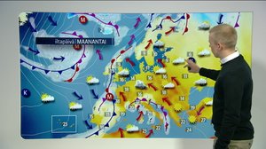 Sääennuste klo 7.00: 05.11.2018 07.34