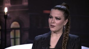 Vieraina laulaja-lauluntekijä Jenni Vartiainen, hiihtäjä Ilkka Herola ja munkki Andreas.: 11.11.2018 18.45