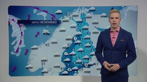 Sääennuste klo 18 (S): 13.11.2018 18.34
