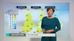 Sääennuste klo 18: 15.11.2018 18.45