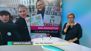 Yle Uutiset viittomakielellä: 16.11.2018 16.55