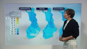 Sääennuste klo 18: 25.11.2018 18.20