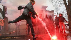 Ukraina vertasi Venäjän toimintaa Mustallamerellä Mainilan laukauksiin: 28.11.2018 12.36