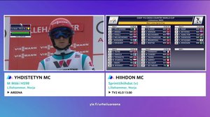 Lillehammer, sprintit: 30.11.2018 12.55